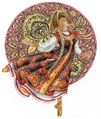 M.P. Studio (МП Студия) HВ-664 Russian traditions. Khokhloma