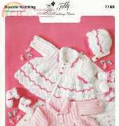 Teddy Knitting Yarns - 7188 DK - Matinee Sets