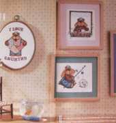 In the Country with Kevin Bear... from McCalls Cross-Stitch Bazaar
