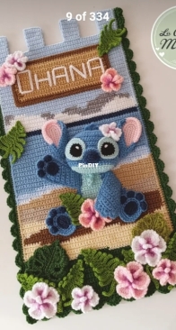 Tapiz Stitch - Casita de Mokala - Spanish