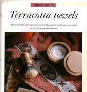 Discovering Needle Craft Embroidery Project 18 Terracotta Towels