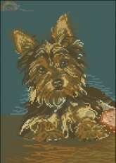 Wiehler 3573-9 Yorkshire dog xsd + pcs