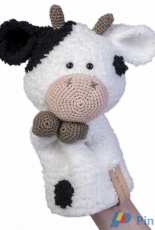 Cute Dutch - Stefanie Wijers - Hand puppet Cow Kasper - Dutch