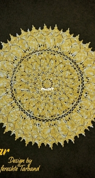 Fereshte Tarband - Zar Doily - English