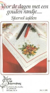 Lanarte 1206 Tablecloth, napkin by Maria van Scharrenburg XSD