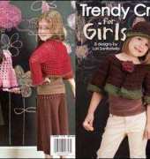 Leisure Arts 4656 Trendy Crochet for Girls by Lori Sanfratello 2006