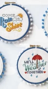 Weather Sayings by Emma Congdon from Cross Stitch Crazy 200 PCS + XSD