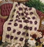 Leisure Arts - Anne Halliday - 801092 - Chrysanthemum Afghan