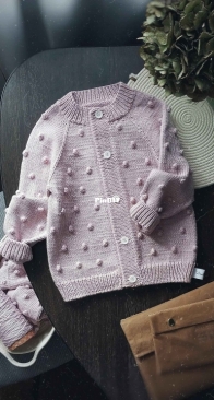 Pimple Cardigan by Tatyana Elshina - Russian