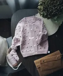 Pimple Cardigan by Tatyana Elshina - Russian