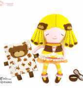 Dolls and Daydreams- Goldilocks Doll Sewing Pattern