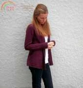 Porphura Cardigan by Tanis Fiber Knit Amy Miller