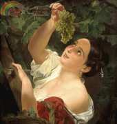 Golden Kite GK 1692 - Girl Gathering Grapes