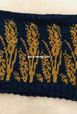 Wave the Wheat Cowl by Kristinistic Designs