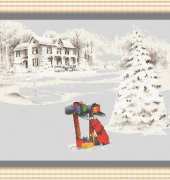 Classic Cross Stitch - NEW 277 Christmas Mail