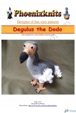 Phoenixknits-Degulus the Dodo by Phoeny