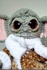 Tutti Miranda Crochê - Baby Yoda Fanart -Russian -Free