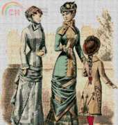 Artecy Cross Stitch - Victorian Fashions