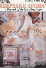 Leisure Arts Leaflet 2486 - Keepsake Afghan