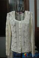 Pineapple cardigan by Hitomi Shida