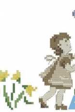 Girl with Bird from Enginger - Dans mon jardin