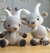 Little Muggles Amigurumi Designs- Gordy The Billy Goat