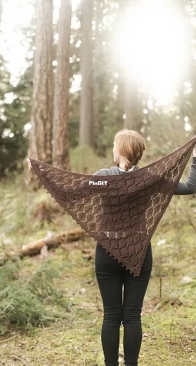 The Dreams of Trees Shawl by Sylvia McFadden - English