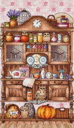 Panna PT-1864 - Shelving With Owls  xsd