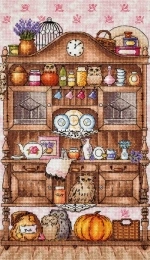 Panna PT-1864 - Shelving With Owls  xsd