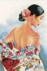 Lanarte PN-0154991 (PN-0154992) Flower Scarf XSD