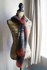 The Loveliest Yarn Company-Yovers Scarf by Michelle Gregory-Free