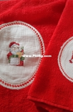 Christmas bathroom set