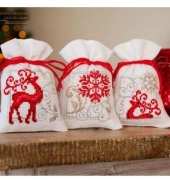 Vervaco PN-0150820 - Deers With Snowflakes II