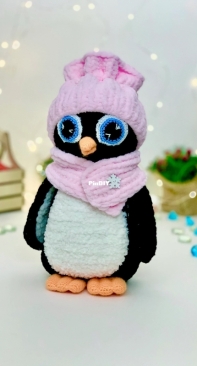 Lana Crochet Pattern - Lana Mi Toys - Irene / Irina Ilinova - Plush Penguin