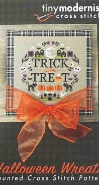 Tiny Modernist - Halloween Wreath PCS