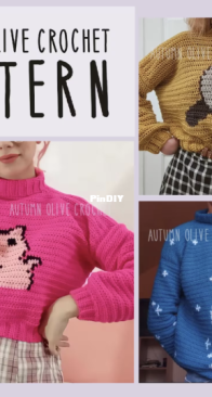 Mabel's sweater pattern part 2 -  AutumnOliveCrochet - English