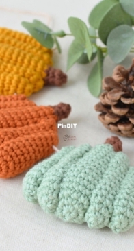 Elisas Crochet - Elisa Sartori - Pumpkin Applique - Free