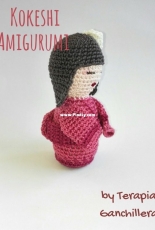 Terapia Ganchillera - Kokeshi Amigurumi - Spanish - Free