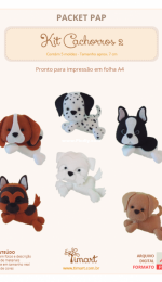 Timart - Fatima Barbosa - Kit Puppies 2 - Kit Cachorros 2 - Portuguese