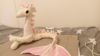 Pink/white loch ness monster finished!