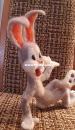 Bugs bunny - needle felting
