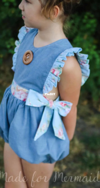 Made for Mermaids - Megan Gorman - Hampton Romper, Top and Dress - Sizes 1/2-8