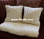 Noelle Stiles - Skara Brae Cable Pillows