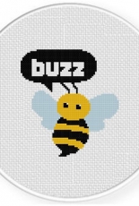 Daily cross Stitch - Buzz Bee