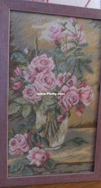 Roses in a vase