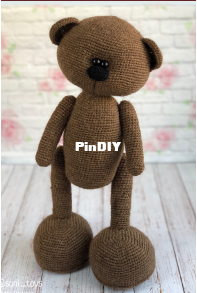 Crochet Bunny Art - Irina Tarasova - Bear - Teddybeer - Dutch
