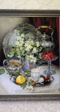 NaDiMa Stitch 069 - Tea With Cherries