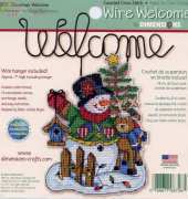 Dimensions - Wire Welcome 8726 Snowman Welcome XSD