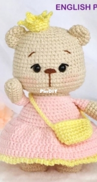 Marizza Toys - Lucy Marizza - Luna the Princess Bear