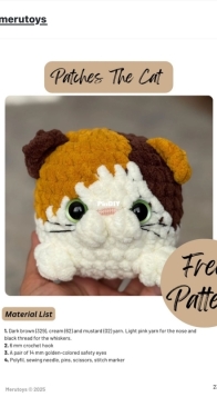 MeruToys - Merve Demir - Patches the Cat - Free
